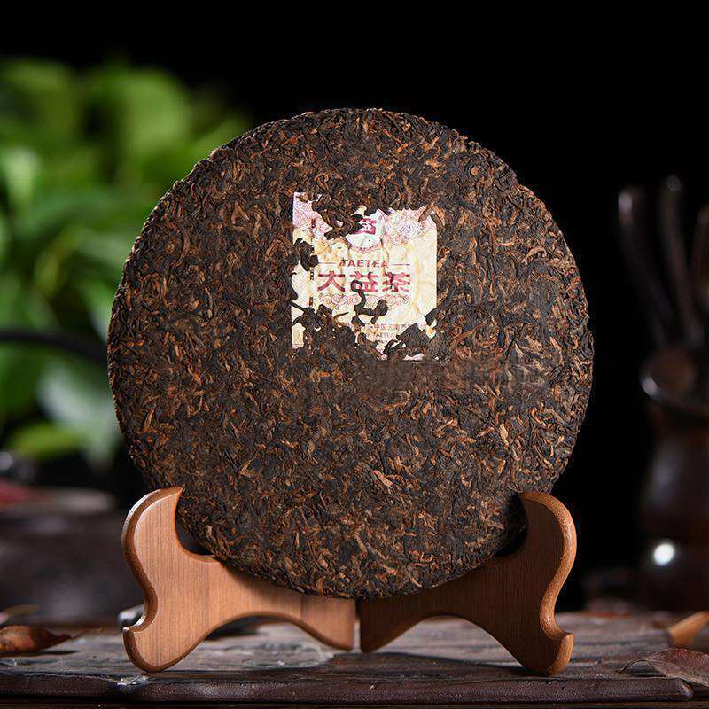 HelloYoung 0532 * Year Menghai Dayi Pu-erh Beeng Ripe Pu'er Tea 357g Expo Gold Award