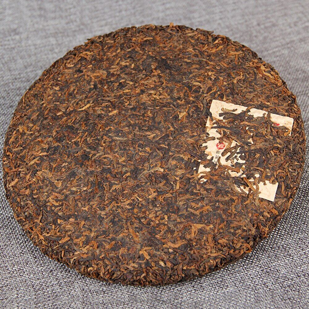 HelloYoung Old Tree Golden Bud Shu Puerh 357g Iceland Tribute Tea Ripe Puer Tea