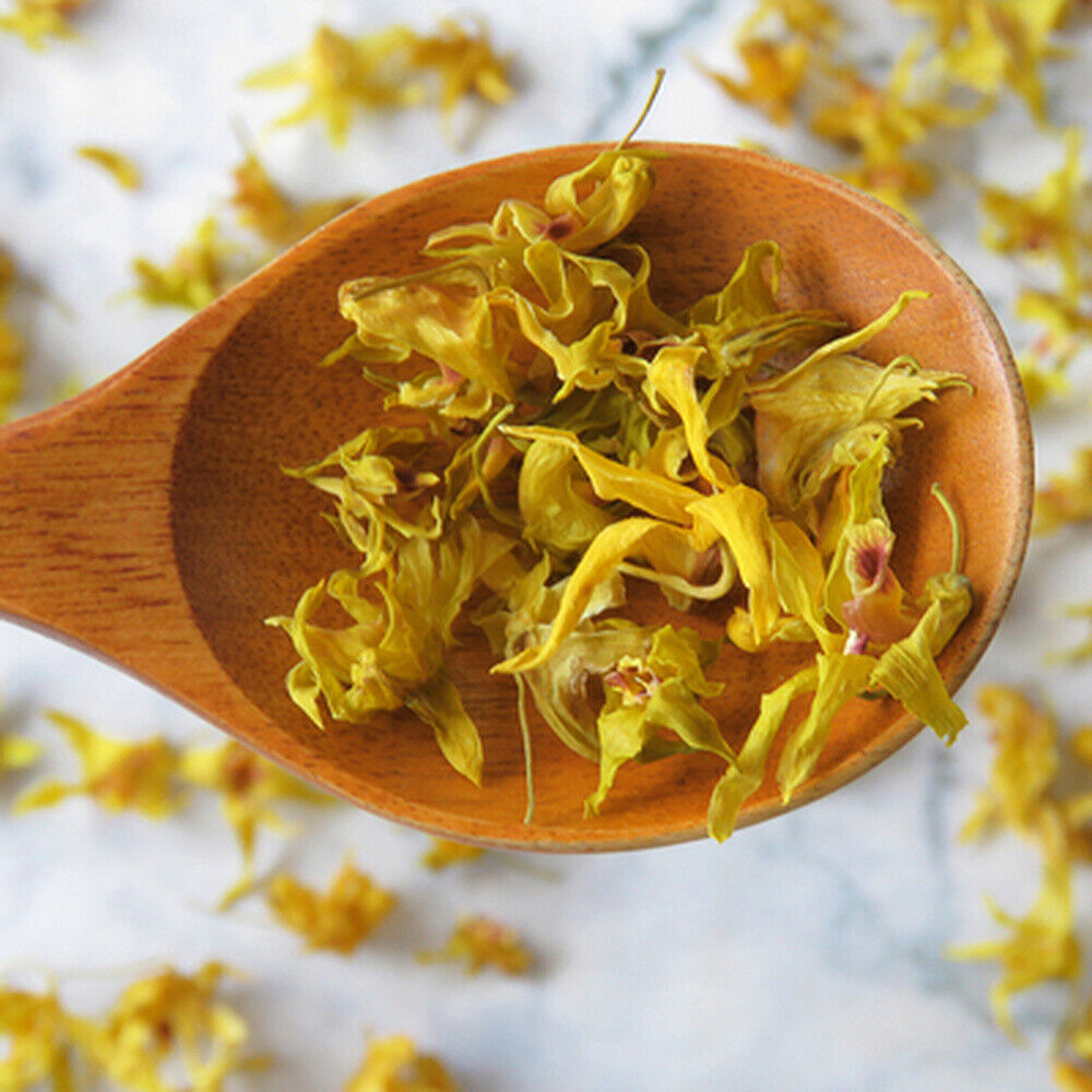 HelloYoung 20gNatural Shihu Fengdou Blossom Dendrobii Dendrobium Wild Flowers Herbal Tea