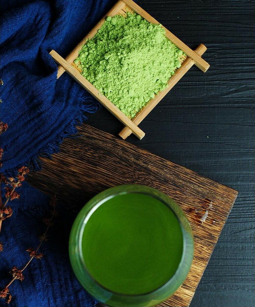 HelloYoung Premium Pure Barley Grass Powder Organic Juice Certified Bio Natural Super Food
