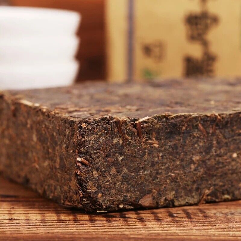 Hei Zhuan Cha * Yr Anhua Baishaxi Dark Tea Brick Tea China Black Tea 400g