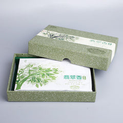 HelloYoung Authentic Haiwan Emerald Incense Cha Pu'er Brick Yunnan Ancient Tree Puer 250g