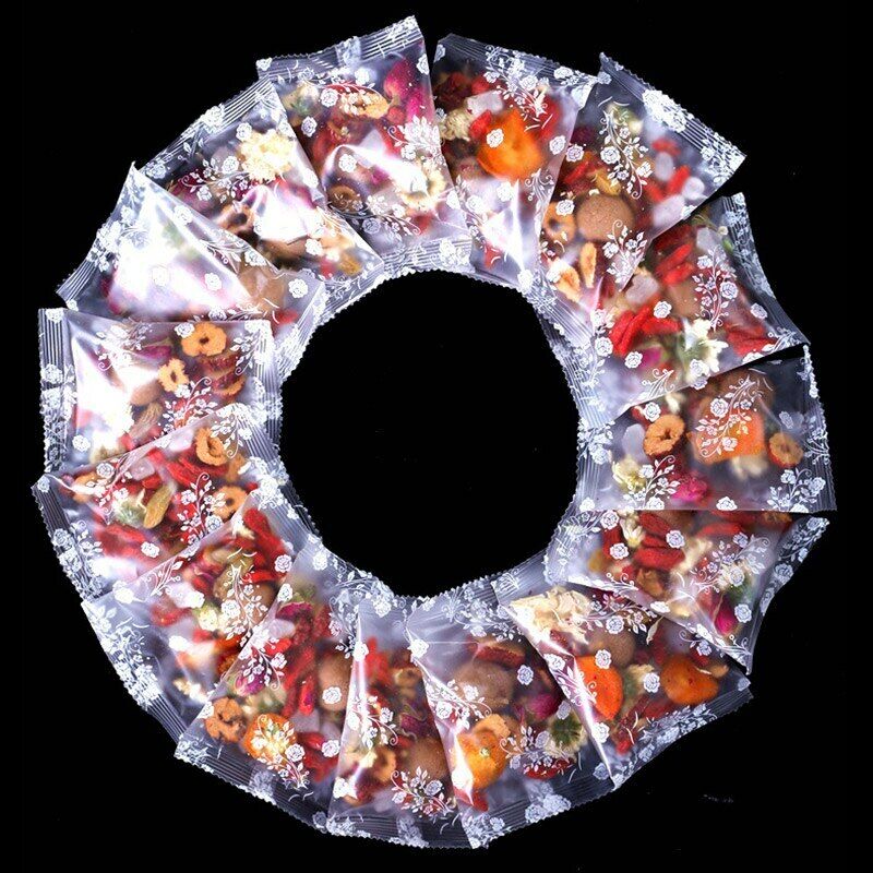180g 15 Bag Natural Babao Tea Includes Longan Rose Jujube Herbal Tea Health Care