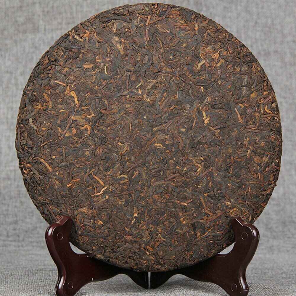 HelloYoung Menghai Scent of Time Ripe Puer Tea Golden Bud Shu Puerh Tea 357g