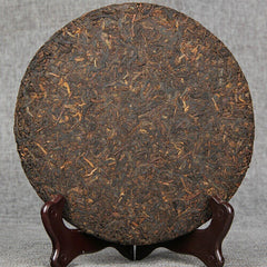 HelloYoung Menghai Scent of Time Ripe Puer Tea Golden Bud Shu Puerh Tea 357g