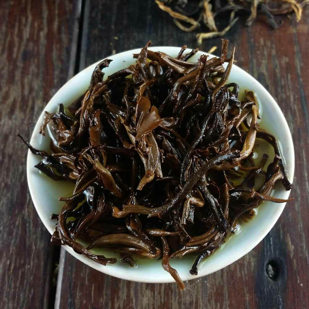 HelloYoung TeaDian Hong Famous Yunnan Black Tea Dianhong Imported-China Bag Package 100g