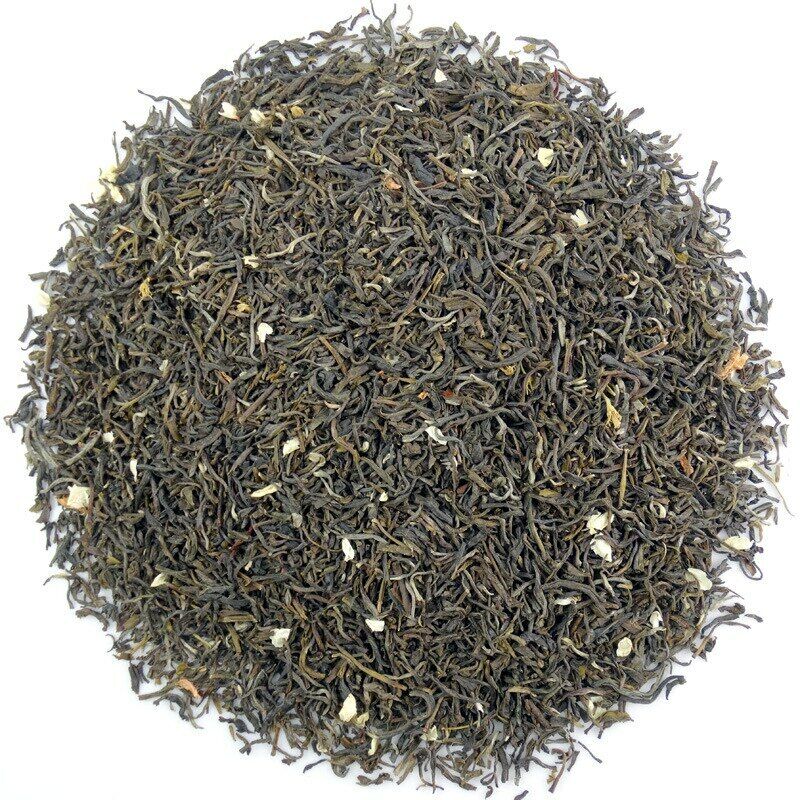 HelloYoung Chinese Organic Jasmine Green Tea Hairy Tip Silver Buds Loose Leaf Flower Tea