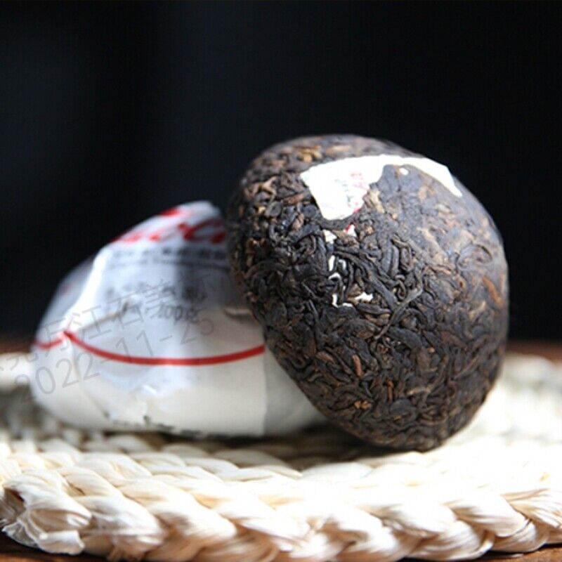 HelloYoung Xiaguan Xiao Fa Tuo Tea Tuo Cha Puer Tea Ripe Puerh Yunnan Tuocha 100g Box