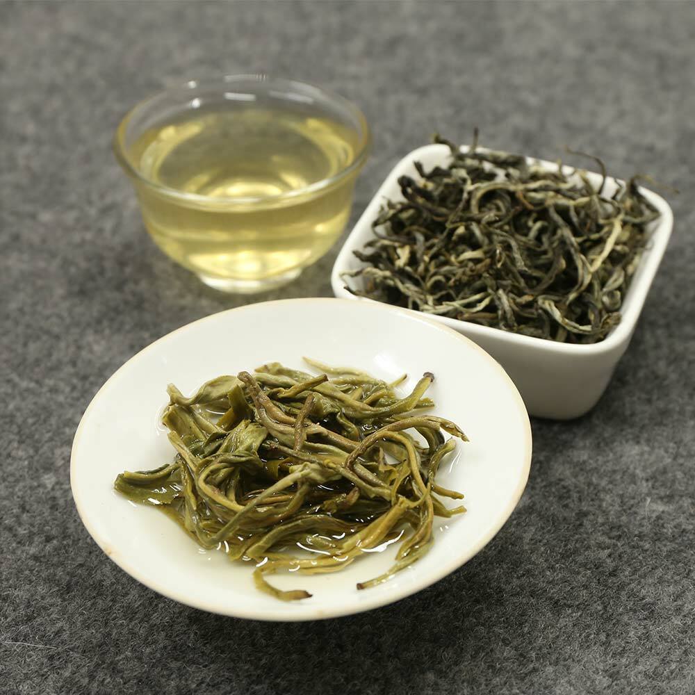 HelloYoung Loose Leaf Chinese Huang Shan Mao Feng Slimming Tea Maofeng Spring Green Tea