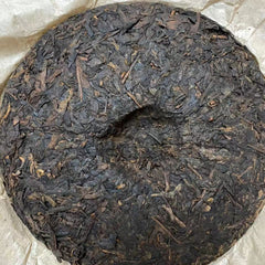 Yunnan Ripe Puerh Tea 1999 Old Pu-erh Tea Cake Menghai Qizi Cooked Puer Tea 357g