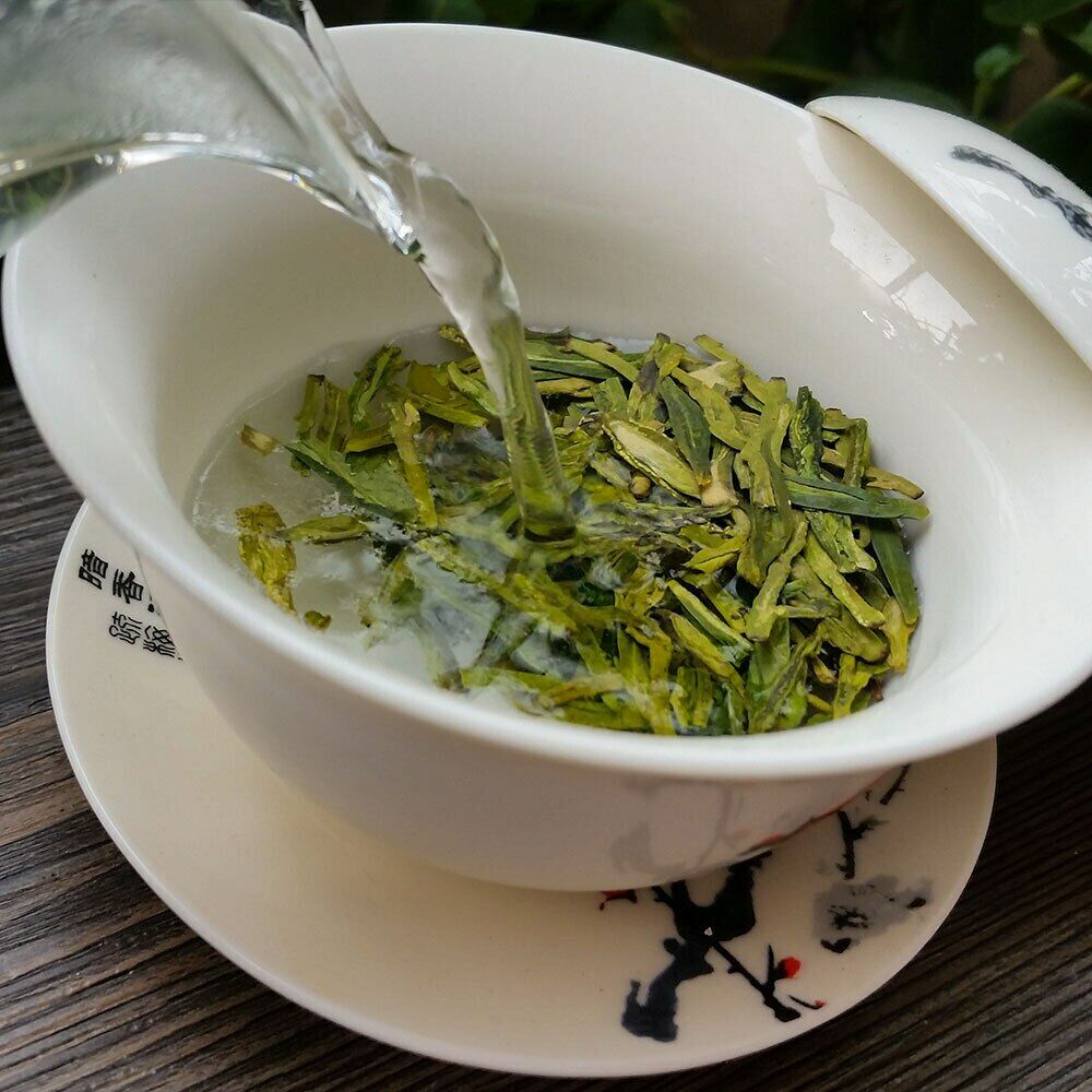 HelloYoung 2023 Xihu LongJing Tea 75g Box Tea Fresh Dragon Well Long Jing Green Tea