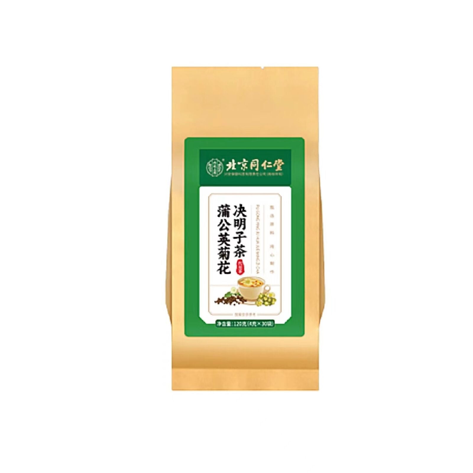 TongRenTang Dandelion,Chrysanthemum,Wolfberry and Cassia Tea 同仁堂蒲公英菊花枸杞决明子茶120g