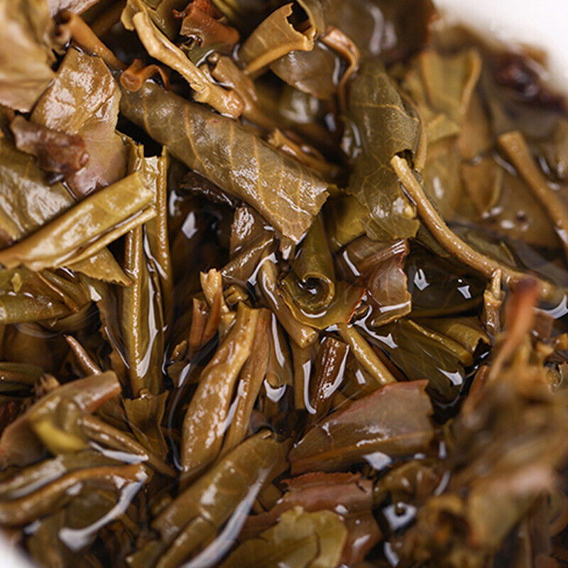 HelloYoung 150g/Box Cha Puer Brick Tea Haiwan Old Comrade Shen Pu-erh "Cang Cui" Pu'er