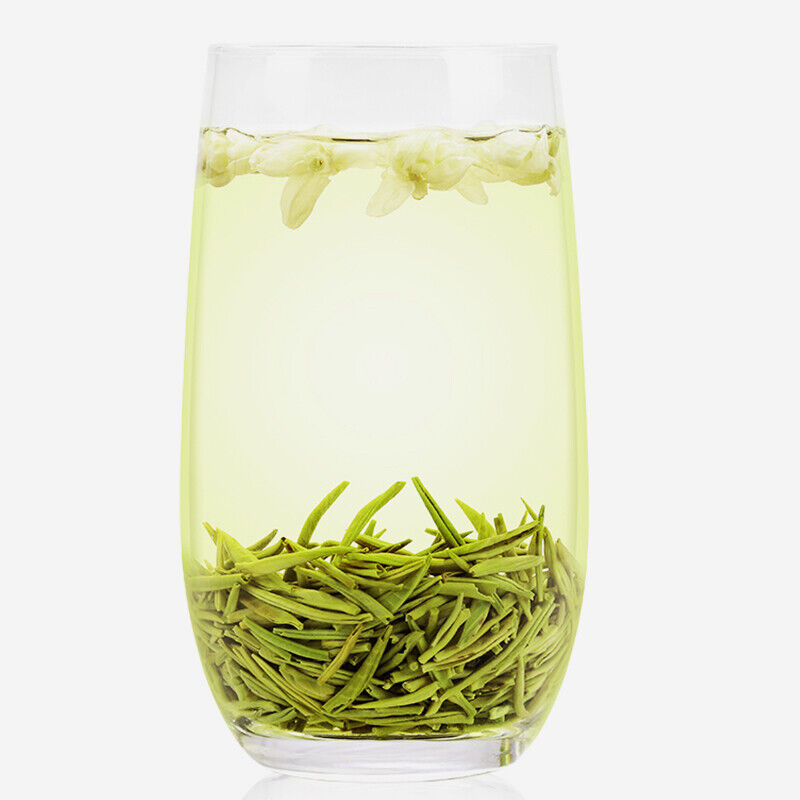 HelloYoung Jasmine Flower Green Tea Mo Li Piao Xue Jasmine Mixed with Green Tea Loose Leaf