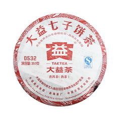 HelloYoung 0532 * Year Menghai Dayi Pu-erh Beeng Ripe Pu'er Tea 357g Expo Gold Award