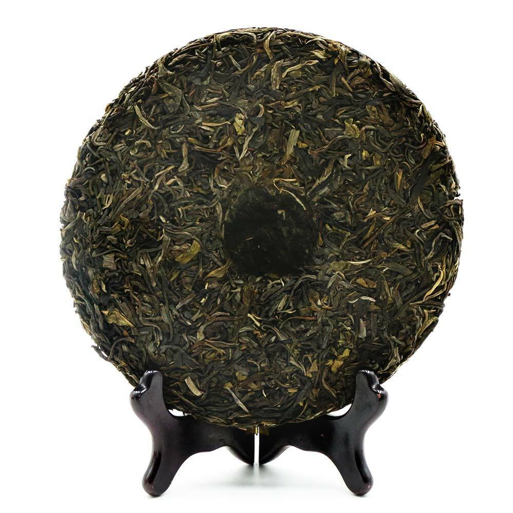 HelloYoung Yiwu Collection Arbor Sheng Purerh Tea Blue Print Raw Puer Chinese Tea 357g