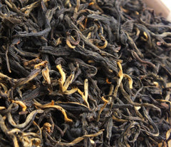 HelloYoung200g Dian hong maofeng organic tea large congou black tea premium red
