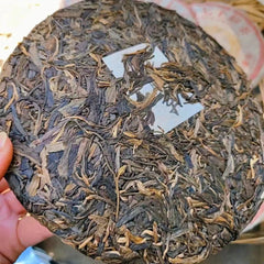 Yunnan Aged Pu-erh Raw Tea Cake 2006 Menghai Puerh King Old Pu'er Cake Tea 357g