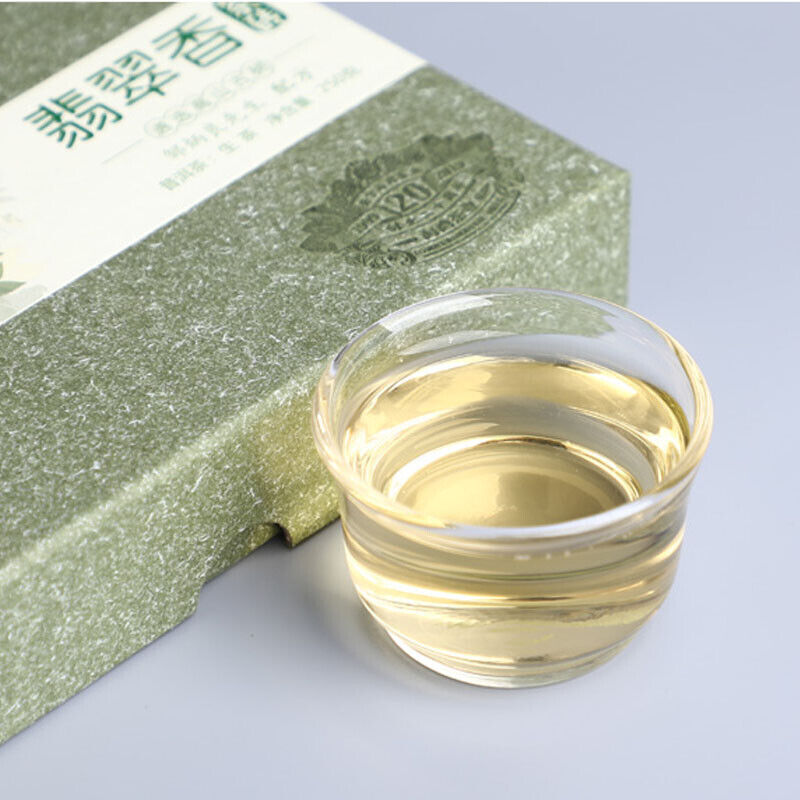HelloYoung Authentic Haiwan Emerald Incense Cha Pu'er Brick Yunnan Ancient Tree Puer 250g