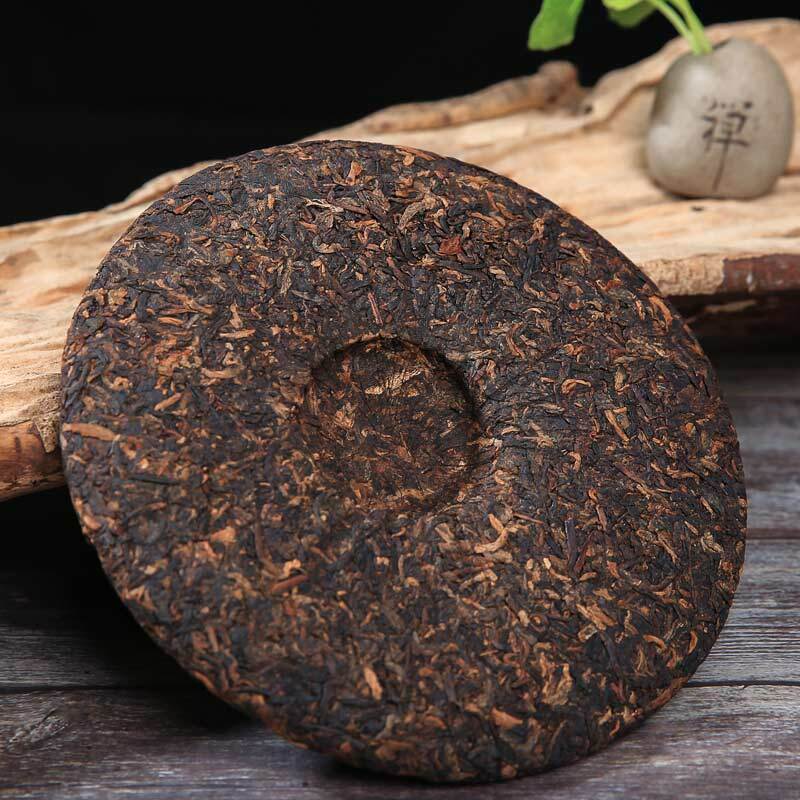 HelloYoung Ripe Pu-erh CakeDr. Pu'er Tea Royal Golden Needle Jin Zhen Gong Ting 357g
