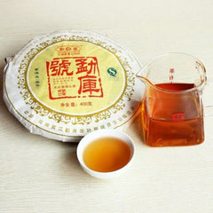 HelloYoung MengKu Rongshi Pollution-free Sheng Puerh Tea Mengku Hao Cha Puer Cake 400g