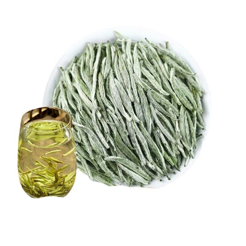 HelloYoung White Hairs Silver Needle Fuding White Tea Spring Tea Ming Qian First Pick 50g