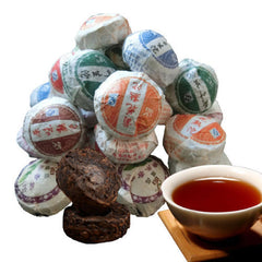 Top Grade 10 Pcs Puerh Tea Chinese Raw and Cooked Pu-erh Tuocha Slimming Mini tea