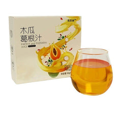 HelloYoung Papaya Kudzu Juice Papaya Kudzu Powder Granule Powder Summer Drink 50g