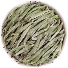 HelloYoung White Hairs Silver Needle Fuding White Tea Spring Tea Ming Qian First Pick 50g