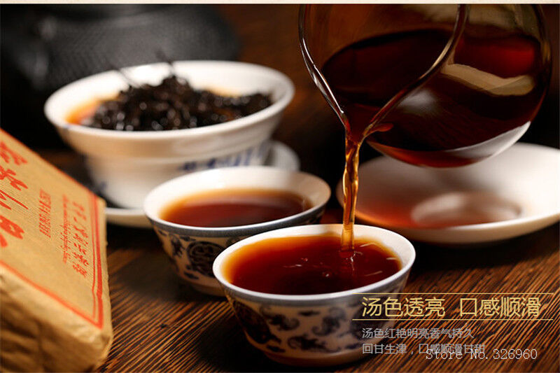 Ancestor Antique Brick China Puer Tea Ripe Pu-erh Black Tea Older Puerh Tea 100g