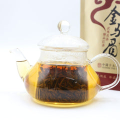 HelloYoung TeaChinese Wuyi Black Tea Jin Jun Mei Tea Golden Eyebrow Red Tea Jinjunmei 250g